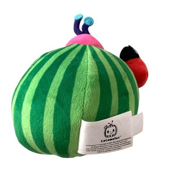 Cocomelon 2021 Plush Watermelon With Ladybug Stuffed Doll Toy 6 in Tall - Picture 4 of 4